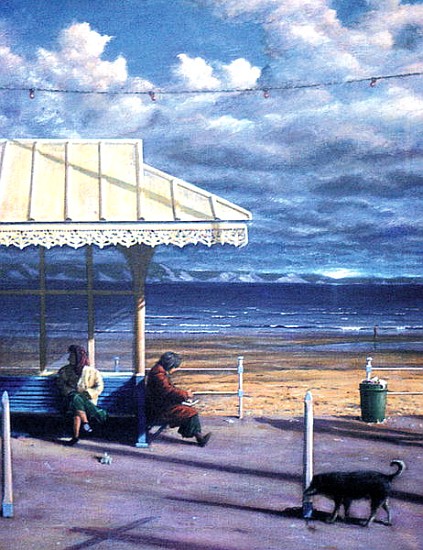 Promenade (oil on canvas)  van Simon  Cook