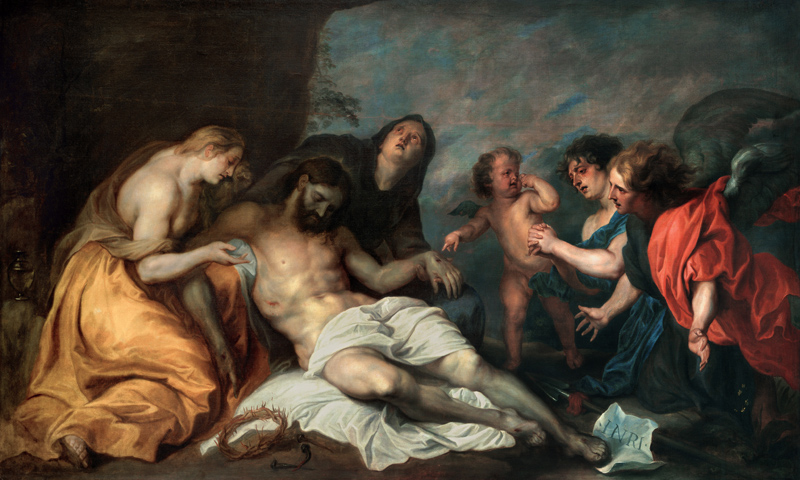 The Lamentation over Christ van Sir Anthony van Dijck