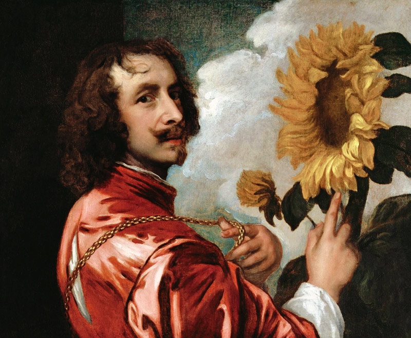 Self-Portrait van Sir Anthony van Dijck
