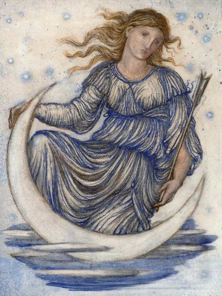Luna. van Sir Edward Burne-Jones