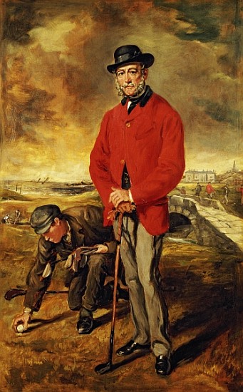 Portrait of John Whyte Melville van Sir Francis Grant