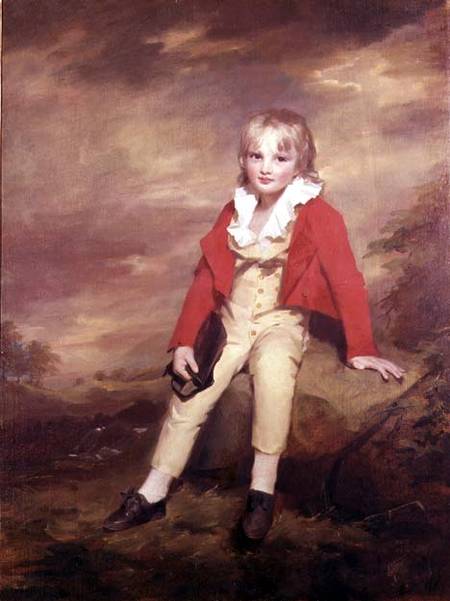 Sir George Sinclair as a boy van Sir Henry Raeburn