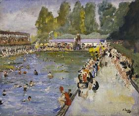 Im Schwimmbad (Chiswick Baths)