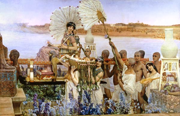 Die Auffindung Moses van Sir Lawrence Alma-Tadema