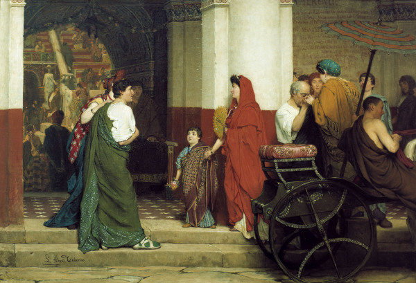 Entrance to Roman theatre van Sir Lawrence Alma-Tadema
