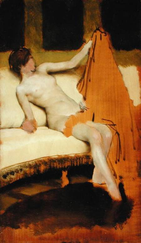 Female Nude van Sir Lawrence Alma-Tadema