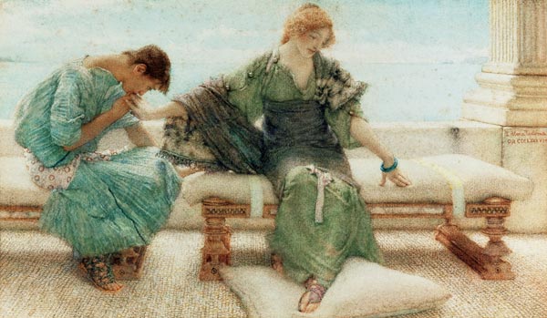 Youth van Sir Lawrence Alma-Tadema