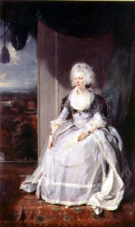 Queen Charlotte, 1789-90, wife of George III van Sir Thomas Lawrence