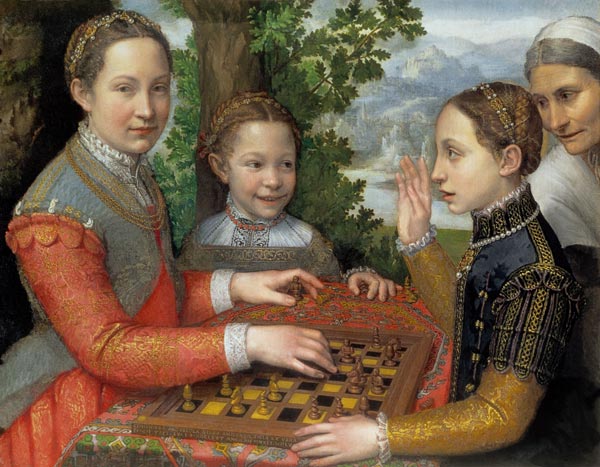 Game of Chess van Sofonisba Anguisciola