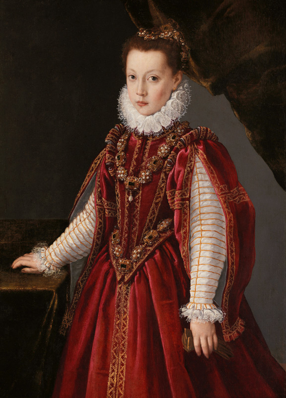 Portrait of a Young Lady van Sofonisba Anguissola