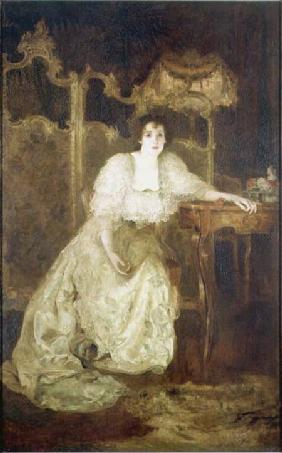 Mrs Patrick Campbell (1865-1940) as Paula Tanqueray