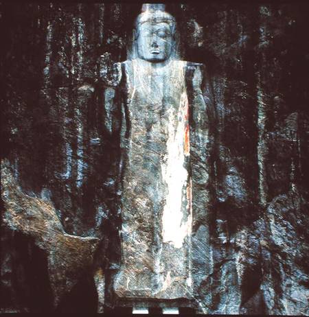 Standing Buddha  (photo) van Sri  Lankan
