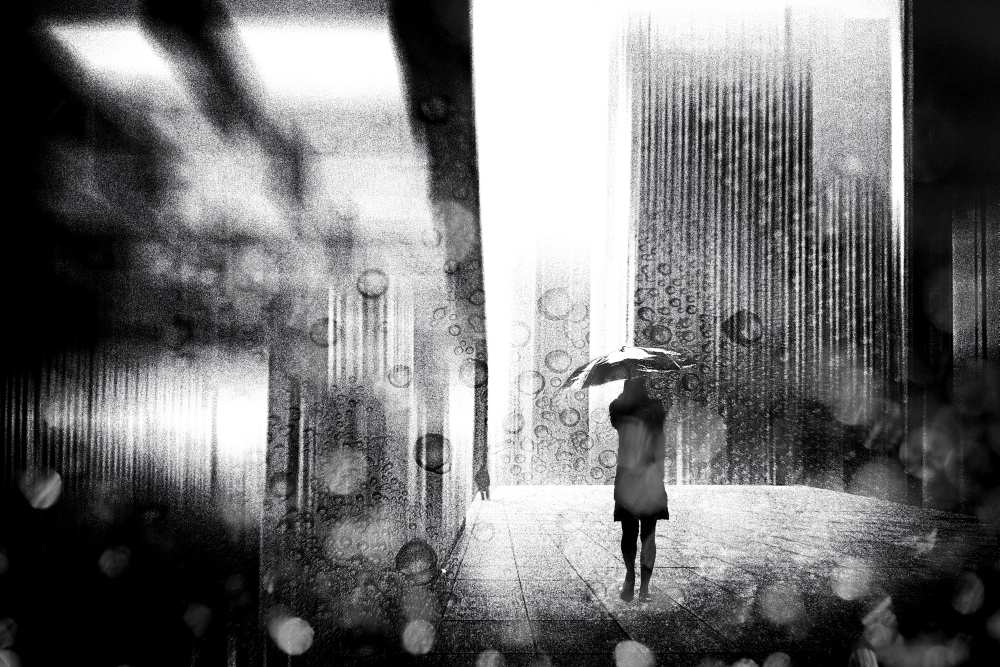 A raining day in Berlin van Stefan Eisele