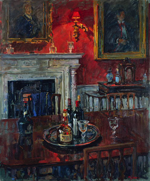 The Red Dining Room van Susan  Ryder