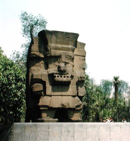 Chalchiuhtlicue, goddess of running water van Teotihuacan