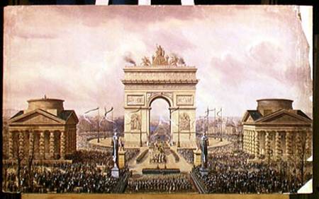 Return of the Ashes of the Emperor to Paris van Theodore Jung