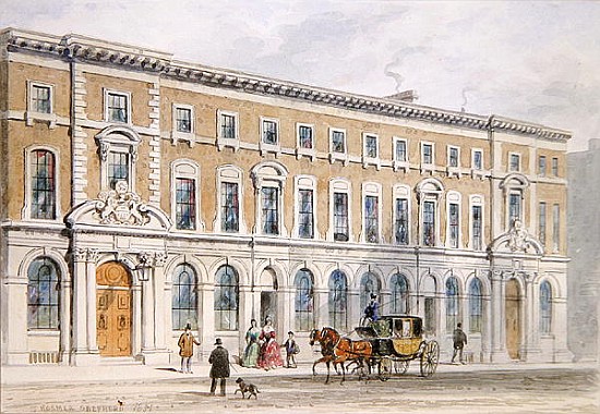 The New Building of Merchant Taylors and Hall van Thomas Hosmer Shepherd