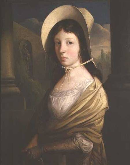 Priscilla Jones, wife of the artist van Thomas of Bath Barker