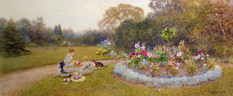 The Rose Garden van Thomas James Lloyd