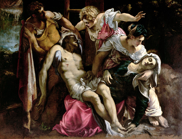 Deposition from the Cross van Tintoretto (eigentl. Jacopo Robusti)