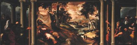 St. Roch Ill in the Desert van Tintoretto (eigentl. Jacopo Robusti)