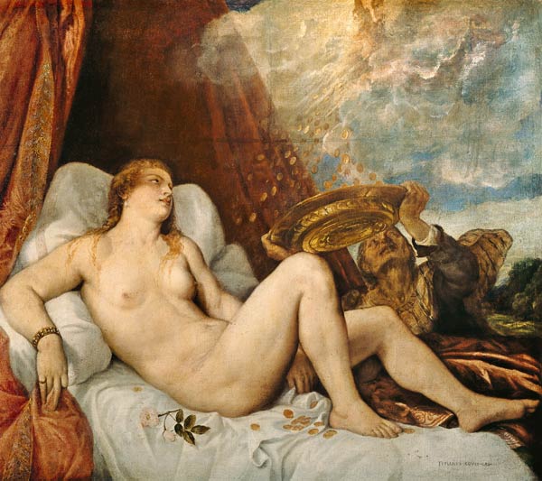 Danae van Tizian (eigentl. Tiziano Vercellio)