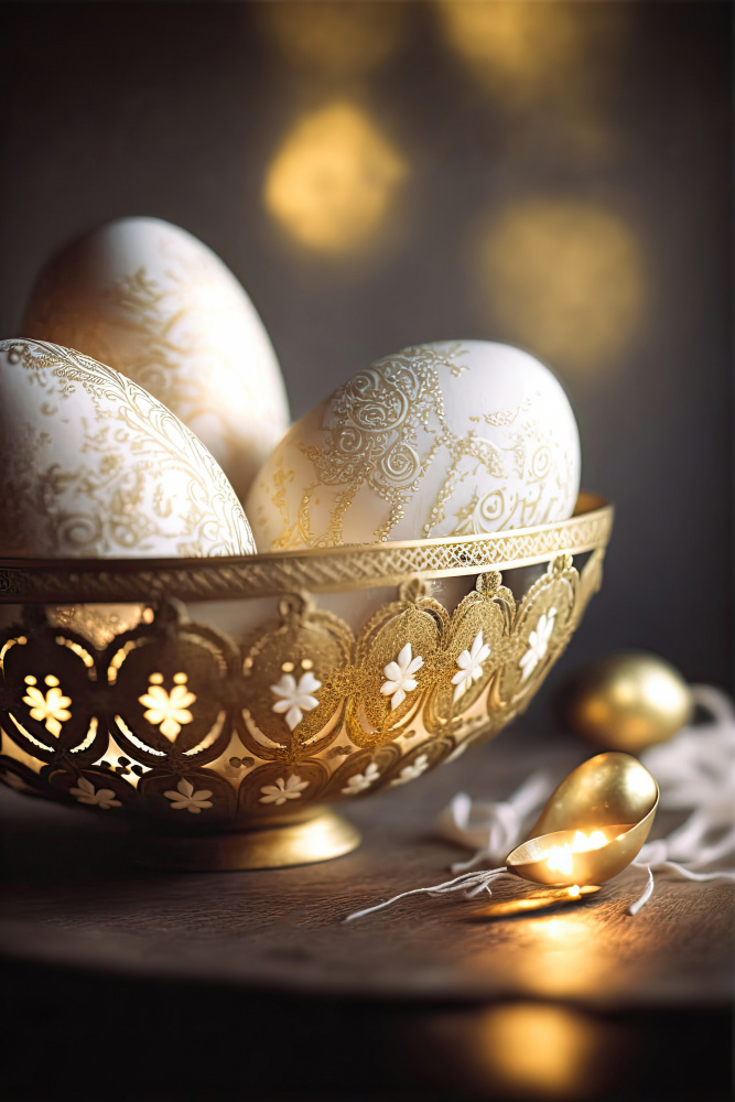 Ornamented Eggs van Treechild