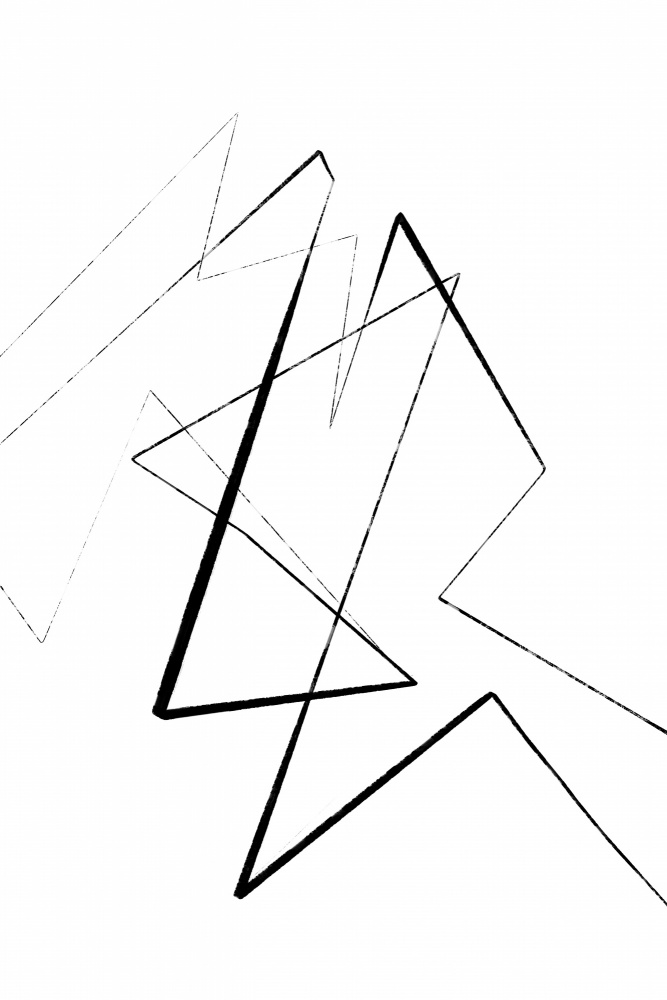 Angular Lines No 5 van Treechild
