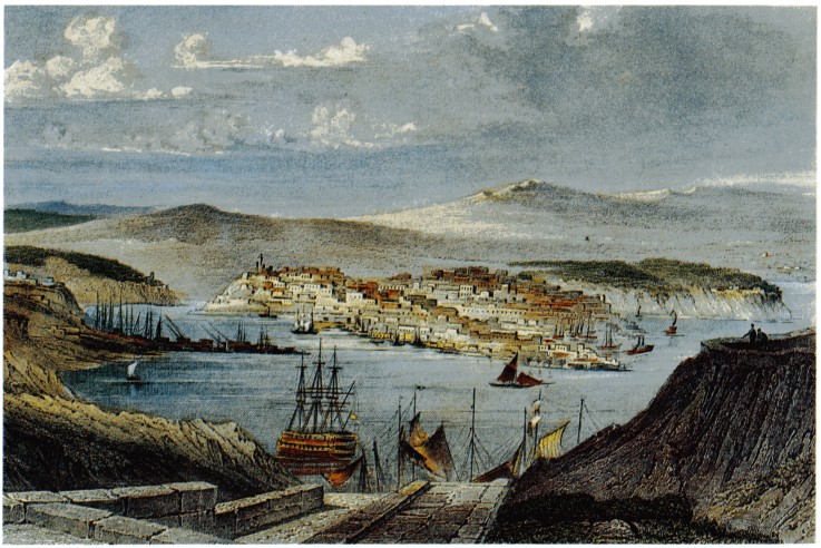 View of Sevastopol van Unbekannter Künstler