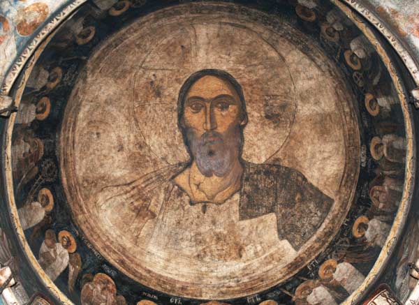 Christ Pantocrator van Unbekannter Künstler