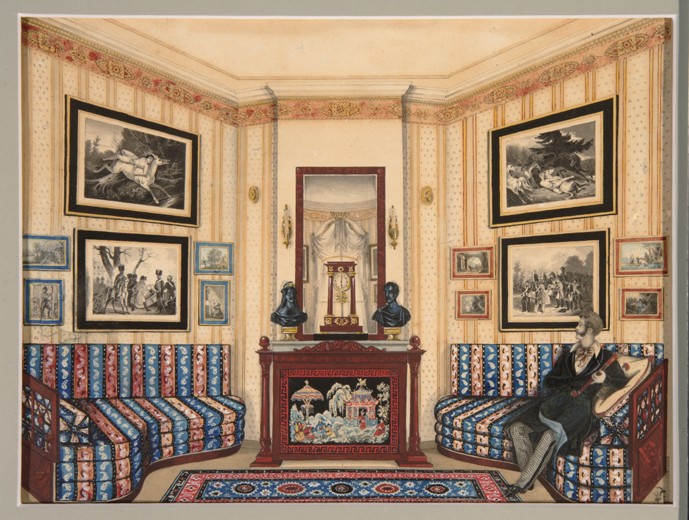 Prince Golitsyn' Room van Unbekannter Künstler