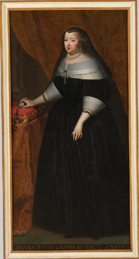 Marie Jeanne Baptiste (1644-1724), Duchess of Savoy