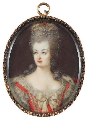 Portrait of Queen Marie Antoinette of France (1755-1793)