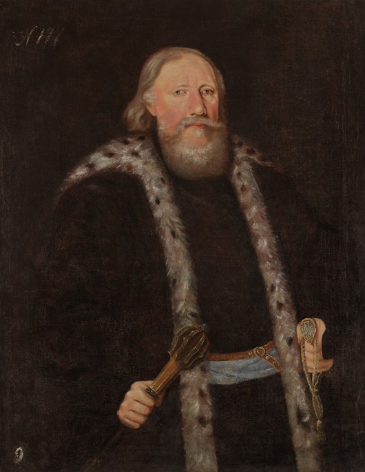 Portrait of Reichsfürst Mikolaj VII Radziwill (1546-1589) van Unbekannter Künstler