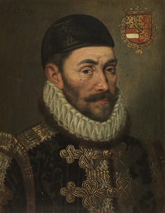 Portrait of William I of Orange (1533-1584) van Unbekannter Künstler