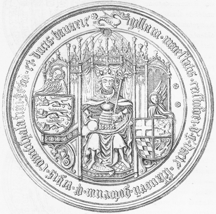 Seal with Portrait of Christopher of Bavaria van Unbekannter Künstler