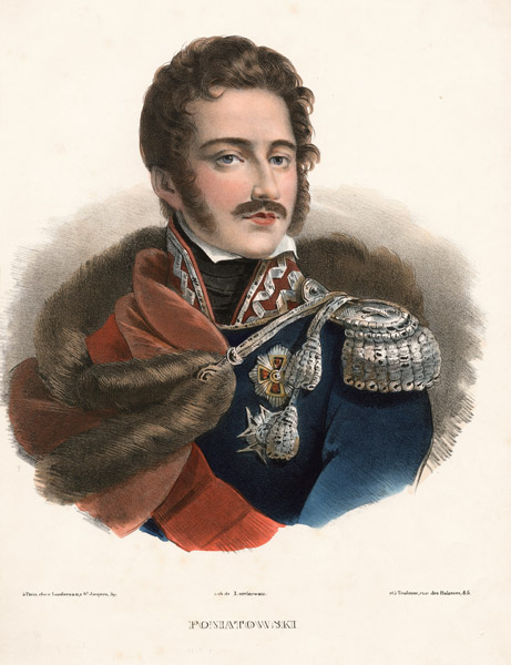 Prince Józef Poniatowski van Unbekannter Künstler