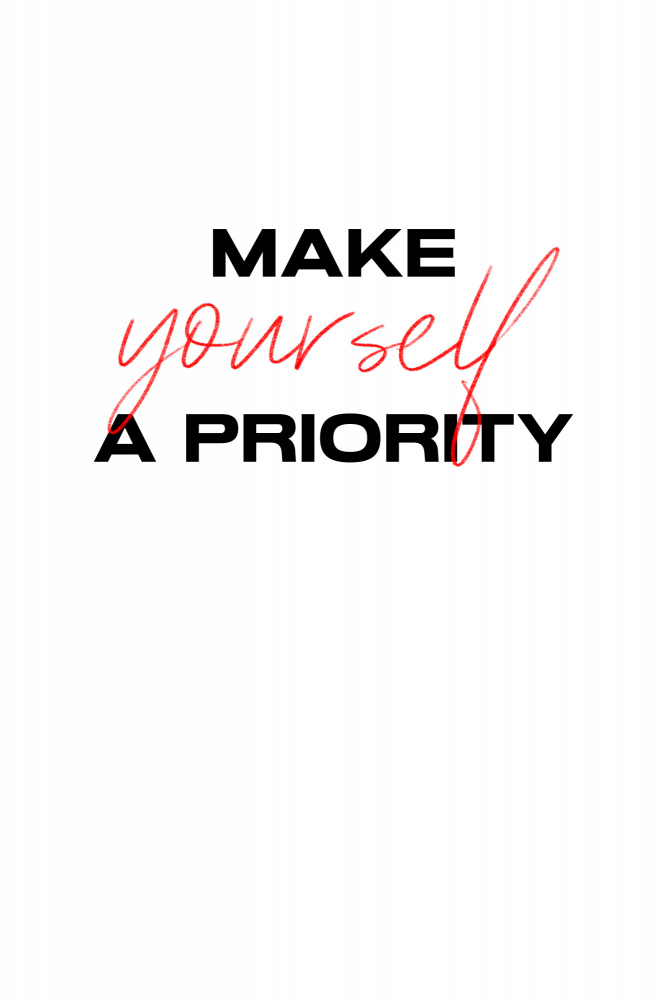 Make yourself a priority van uplusmestudio