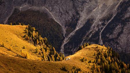 autumn in the Dolomites
