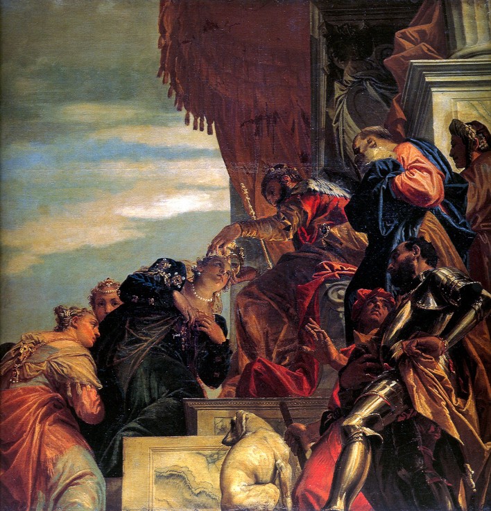 The Coronation of Esther van Veronese, Paolo (eigentl. Paolo Caliari)