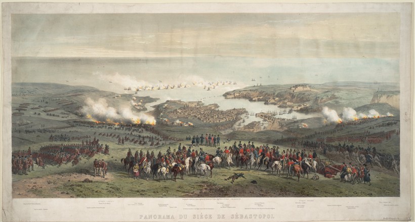The Battle of the Alma on September 20, 1854 van Victor Vincent Adam