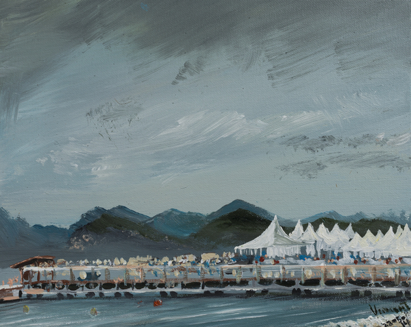 Cannes Film Festival tents van Vincent Alexander Booth