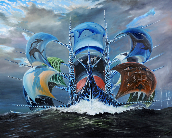 Storm creators Salish Sea van Vincent Alexander Booth