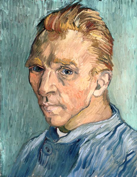 Portrait des Künstlers ohne Bart van Vincent van Gogh