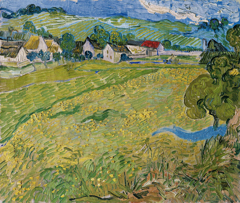 View of Vessenots in Auvers van Vincent van Gogh
