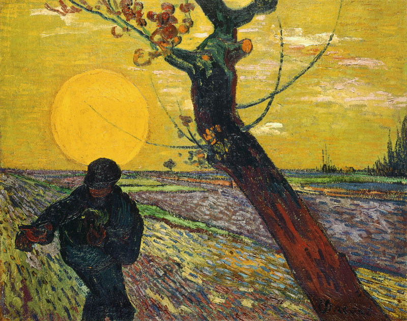 De zaaier Vincent van Gogh van Vincent van Gogh