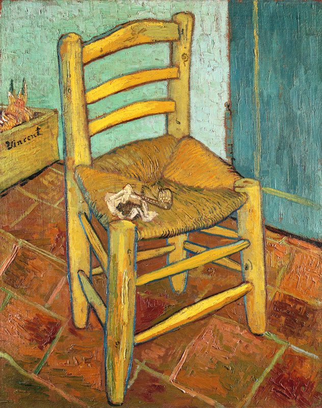 Van Gogh s Chair / Paint./ 1888 van Vincent van Gogh