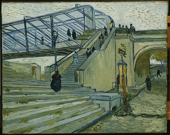 The Bridge at Trinquetaille van Vincent van Gogh