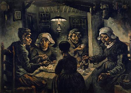 De aardappeleters 1885