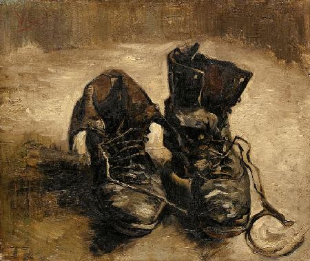 Schoenen met veters 1886